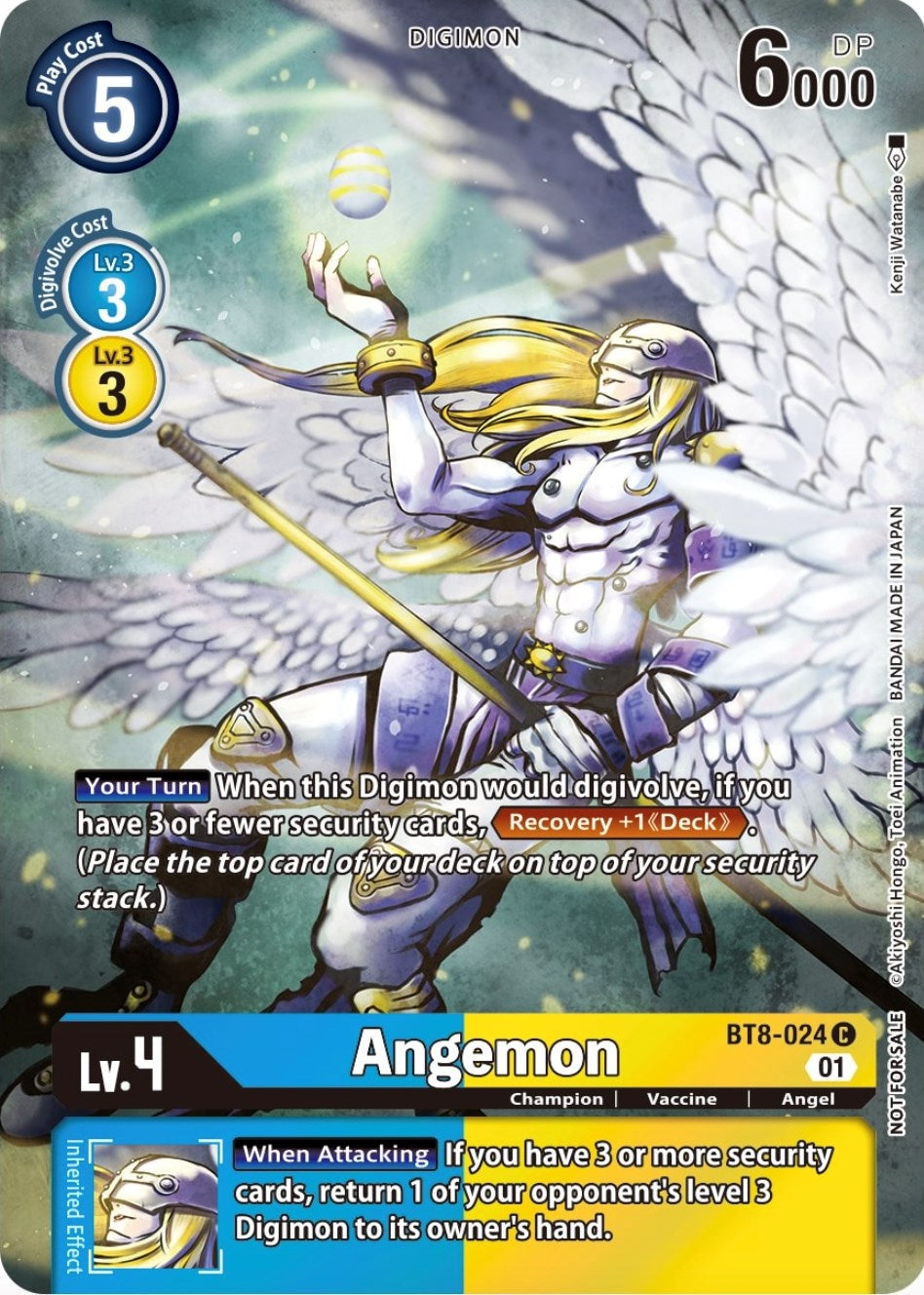 Image for Angemon (Official Tournament Pack Vol.9) - Digimon Card Game