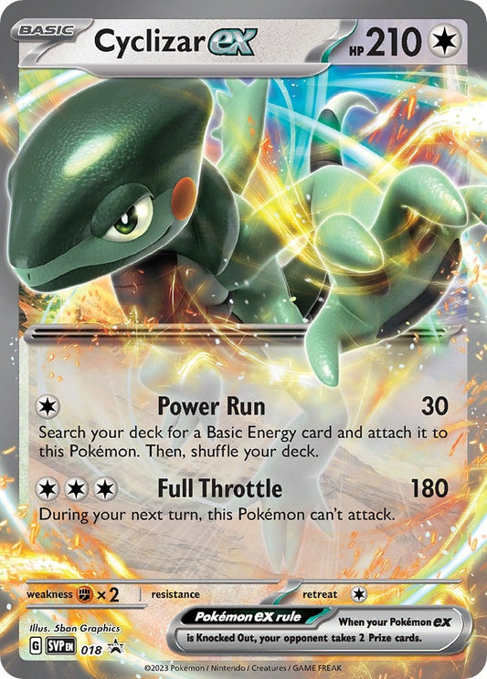 Image for Cyclizar ex - 018 - Pokemon
