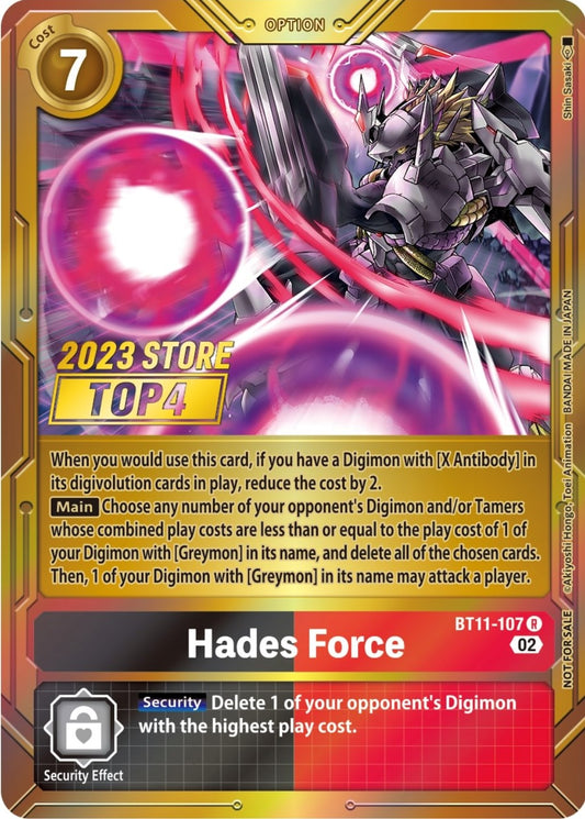 Image for Hades Force (2023 Store Top 4) - Digimon Card Game