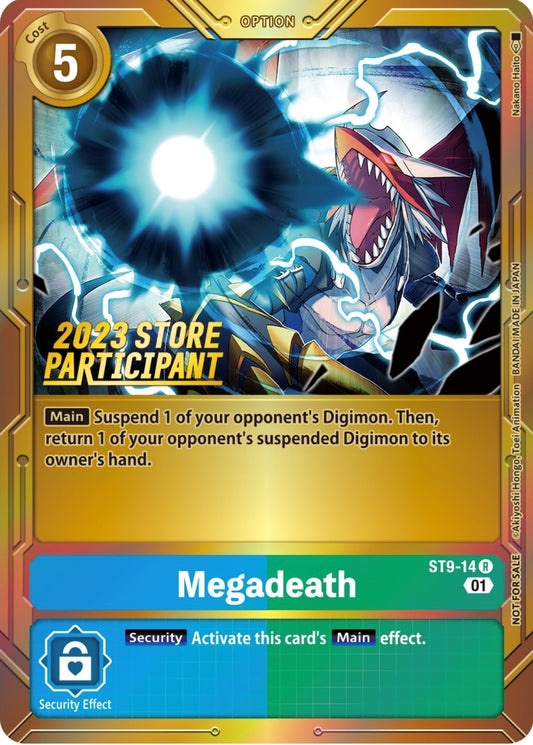 Image for Megadeath (2023 Store Participant) - Digimon Card Game