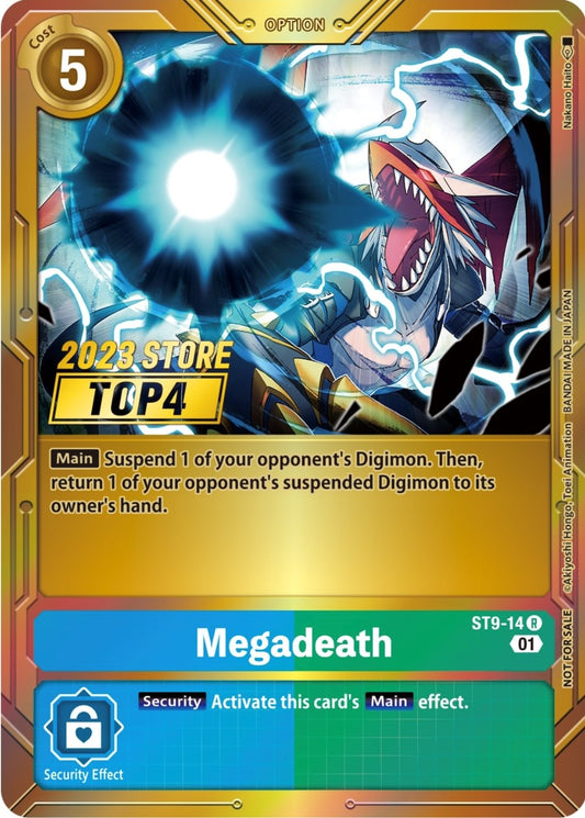 Image for Megadeath (2023 Store Top 4) - Digimon Card Game