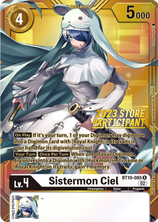 Image for Sistermon Ciel (2023 Store Participant) - Digimon Card Game