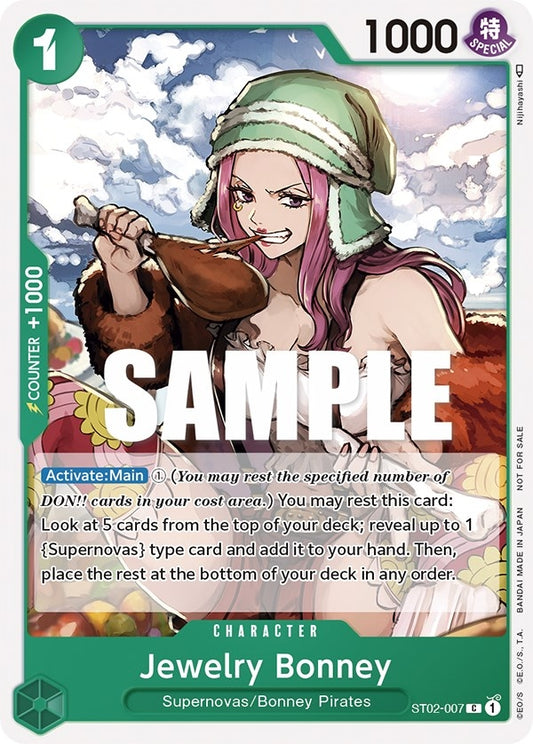 Image for Jewelry Bonney (Tournament Pack Vol. 3) [Participant] - One Piece Card Game