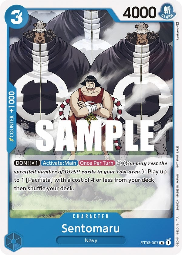 Image for Sentomaru (Tournament Pack Vol. 3) [Participant] - One Piece Card Game
