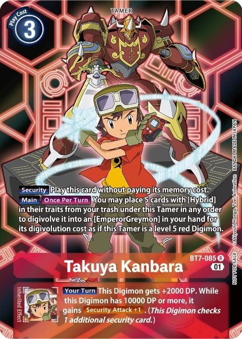 Image for Takuya Kanbara (D-Scanner Alternate Art) - Digimon Card Game