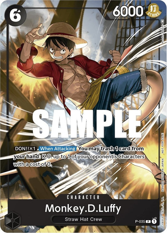 Image for Monkey.D.Luffy (Pirates Party Vol. 3) - One Piece Card Game