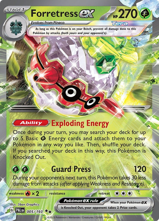 Image for Forretress ex - Pokemon