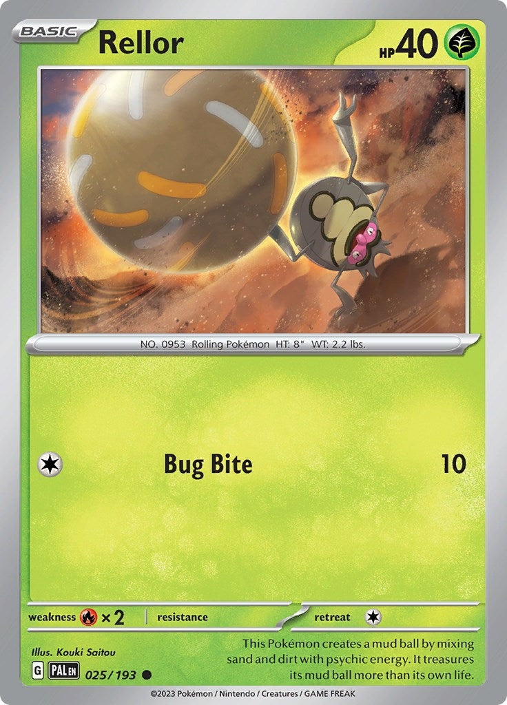 Image for Rellor - Pokemon