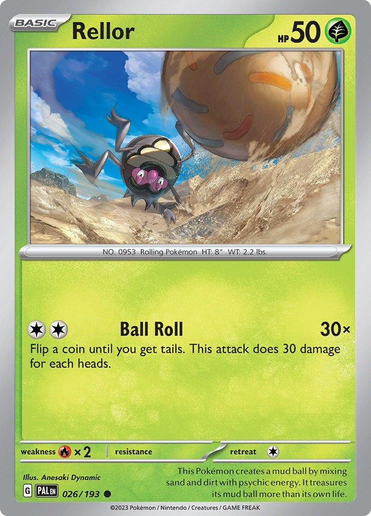 Image for Rellor - Pokemon