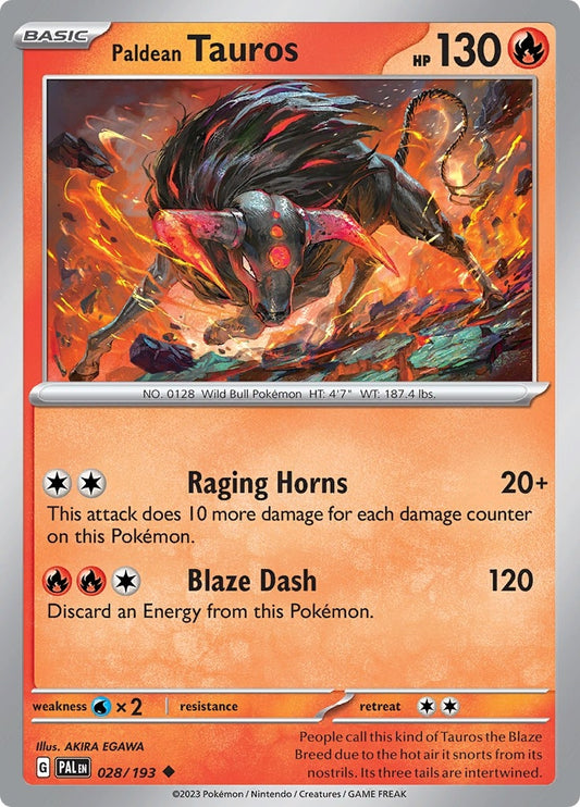 Image for Paldean Tauros - Pokemon