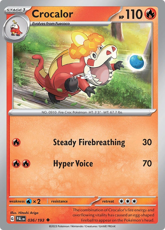 Image for Crocalor - Pokemon