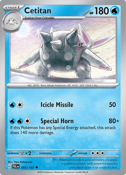 Image for Cetitan - Pokemon