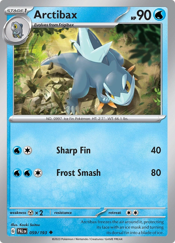 Image for Arctibax - Pokemon