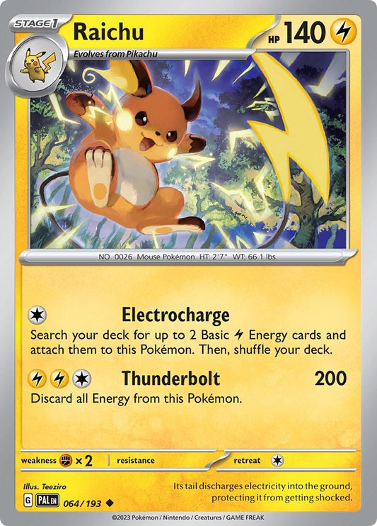 Image for Raichu - Pokemon