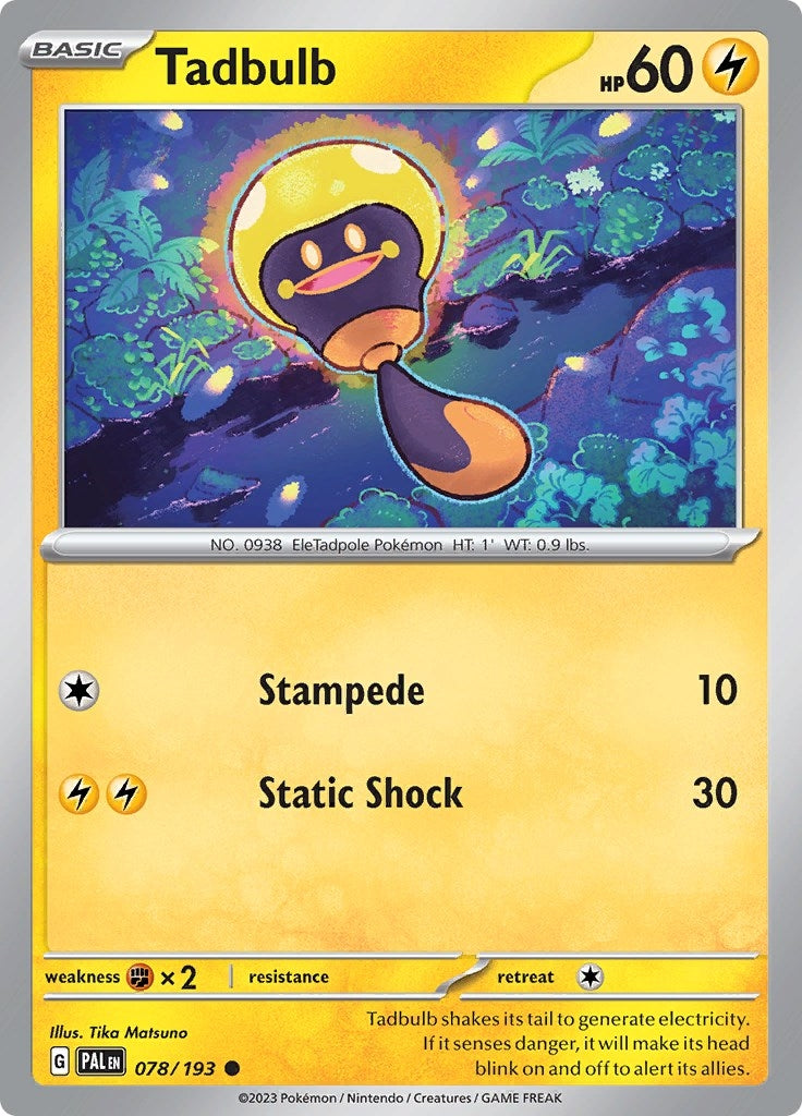 Image for Tadbulb - Pokemon
