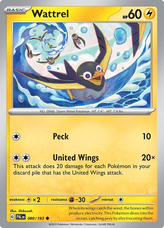 Image for Wattrel - Pokemon