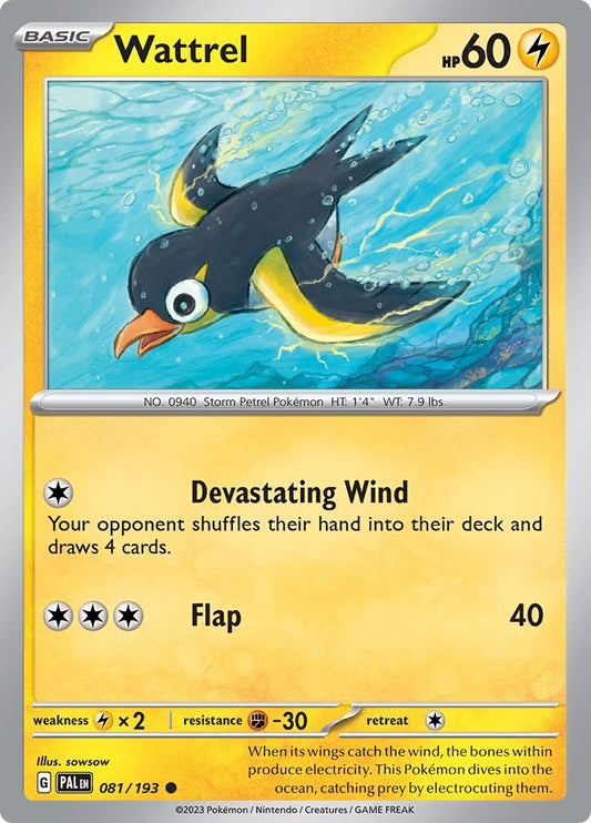 Image for Wattrel - Pokemon