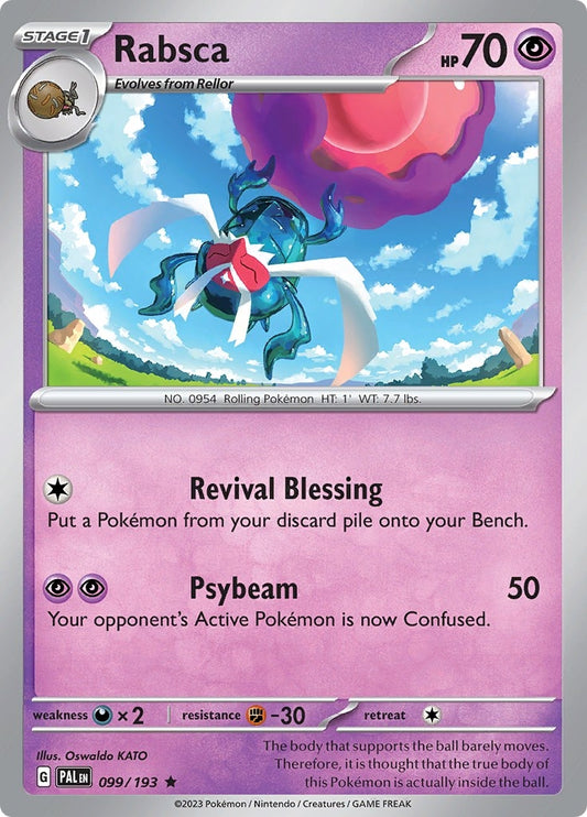 Image for Rabsca - Pokemon