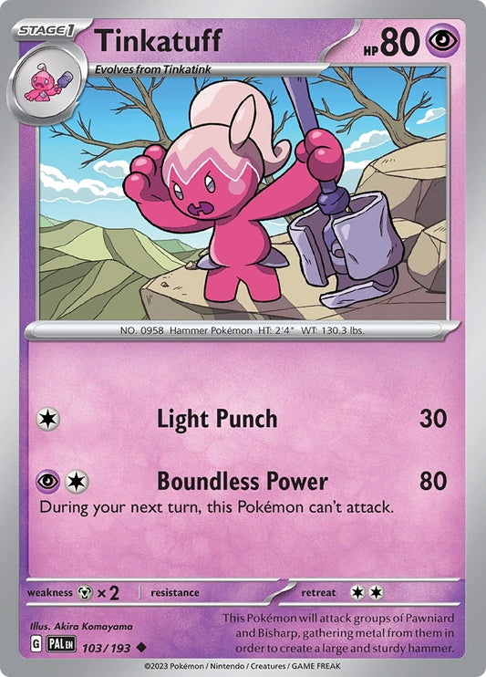 Image for Tinkatuff - Pokemon