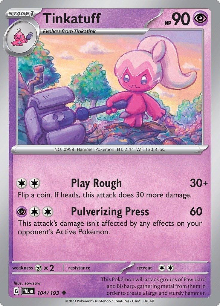 Image for Tinkatuff - Pokemon