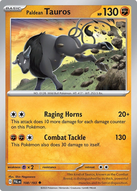 Image for Paldean Tauros - Pokemon