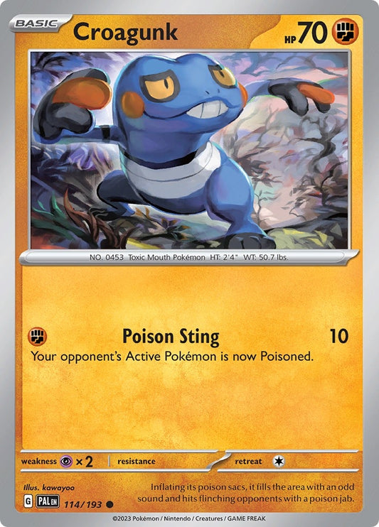 Image for Croagunk - Pokemon