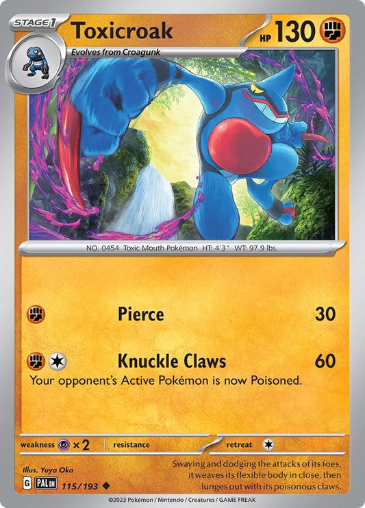 Image for Toxicroak - Pokemon