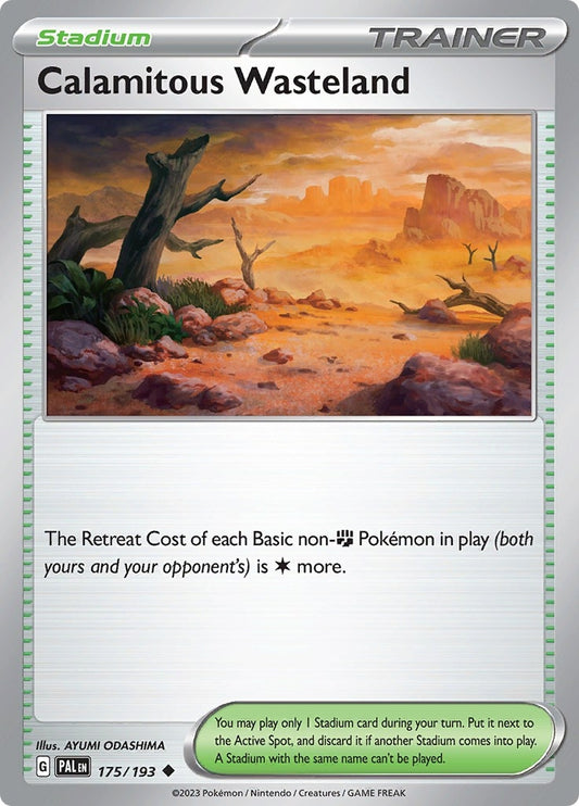 Image for Calamitous Wasteland - Pokemon