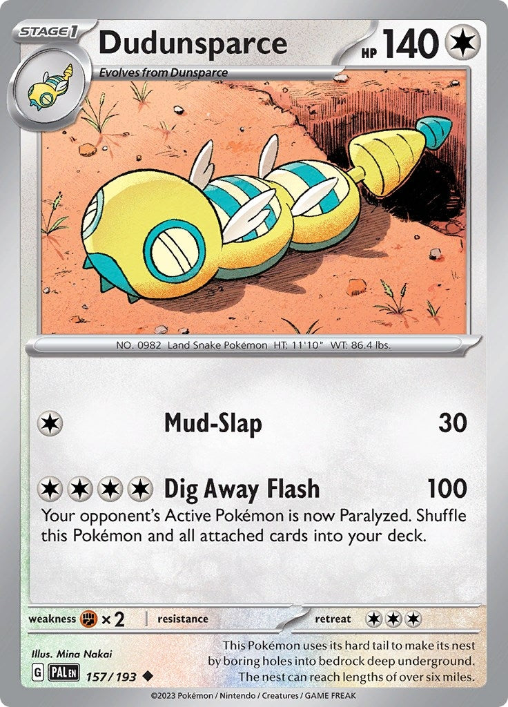 Image for Dudunsparce - Pokemon
