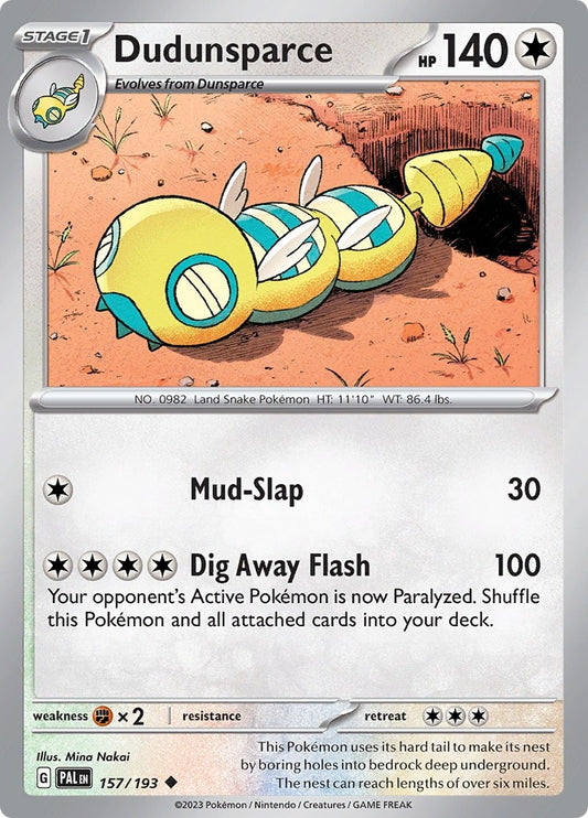 Image for Dudunsparce - Pokemon