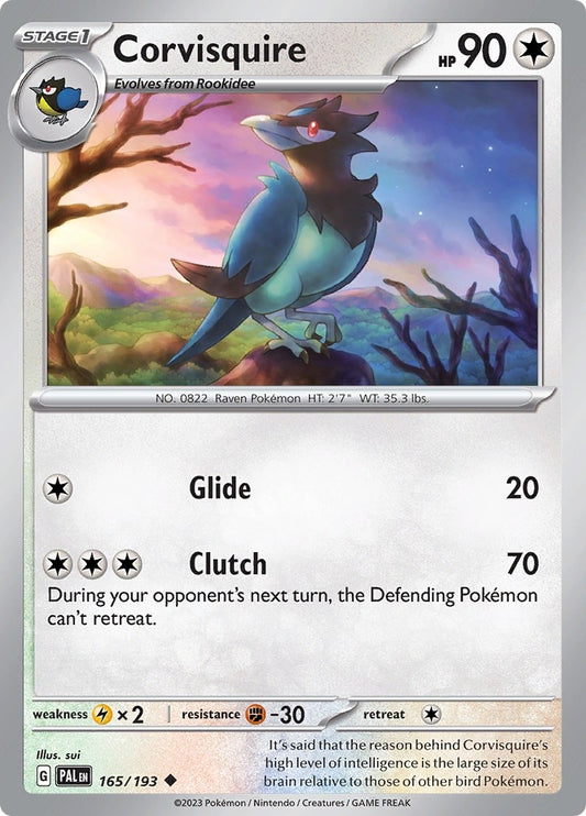 Image for Corvisquire - Pokemon