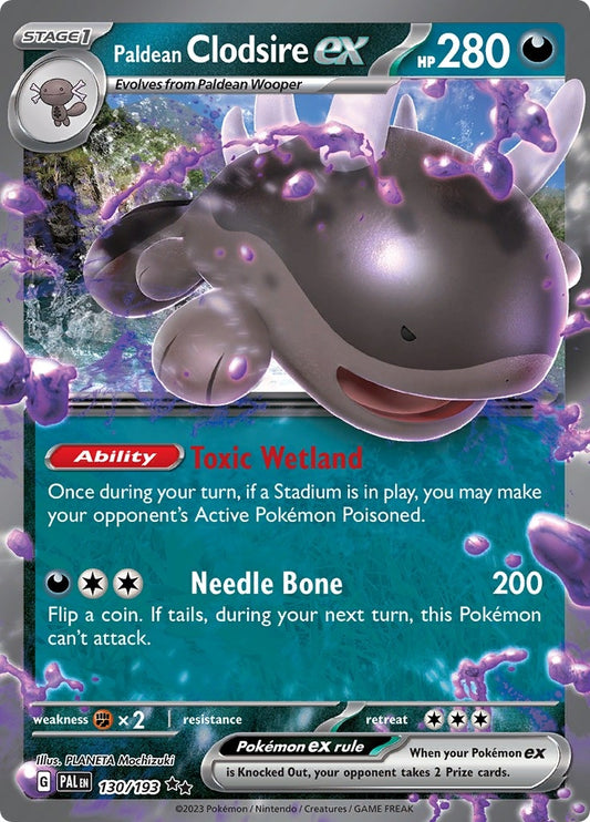 Image for Paldean Clodsire ex - Pokemon