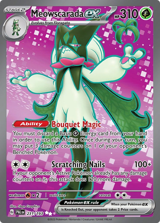 Image for Meowscarada ex - Pokemon