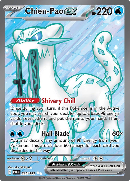 Image for Chien-Pao ex - Pokemon