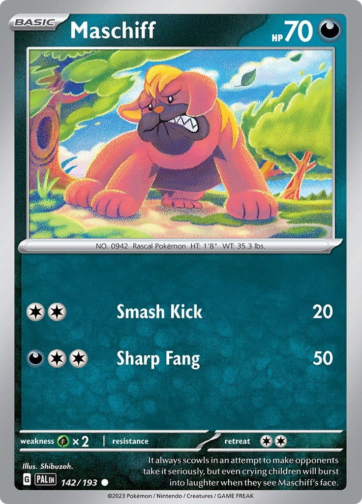 Image for Maschiff - Pokemon