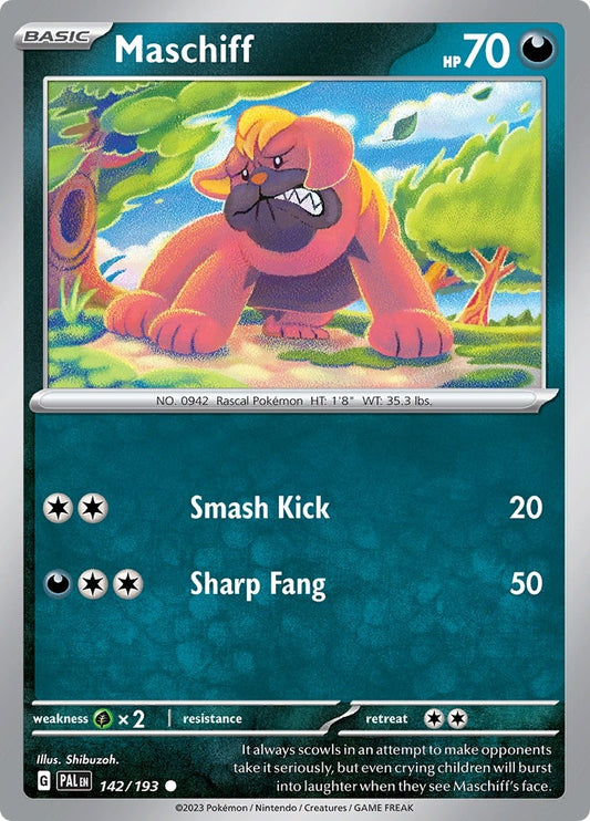 Image for Maschiff - Pokemon