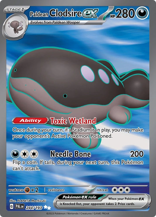 Image for Paldean Clodsire ex - Pokemon