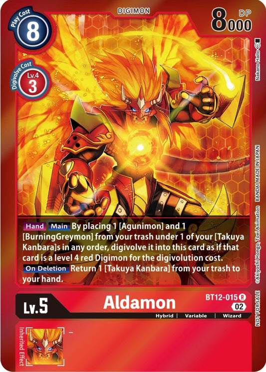 Image for Aldamon (Tamer Party -Special-) - Digimon Card Game