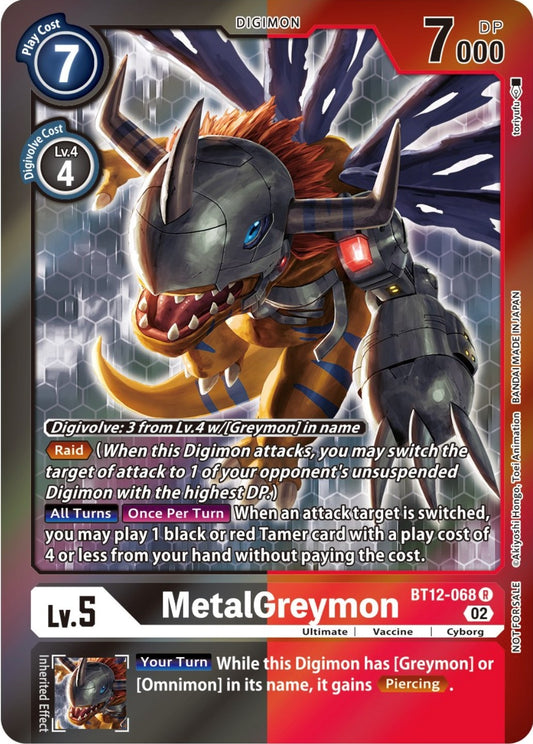 Image for MetalGreymon (Tamer Party -Special-) - Digimon Card Game