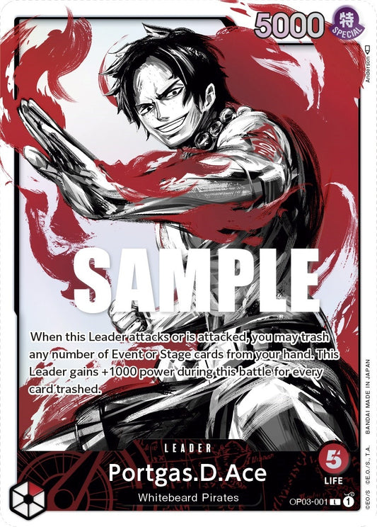 Image for Portgas.D.Ace (Alternate Art) - One Piece Card Game