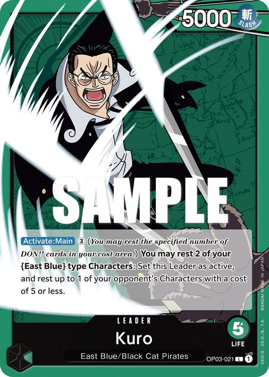 Image for Kuro - One Piece Card Game
