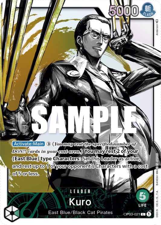 Image for Kuro (Alternate Art) - One Piece Card Game