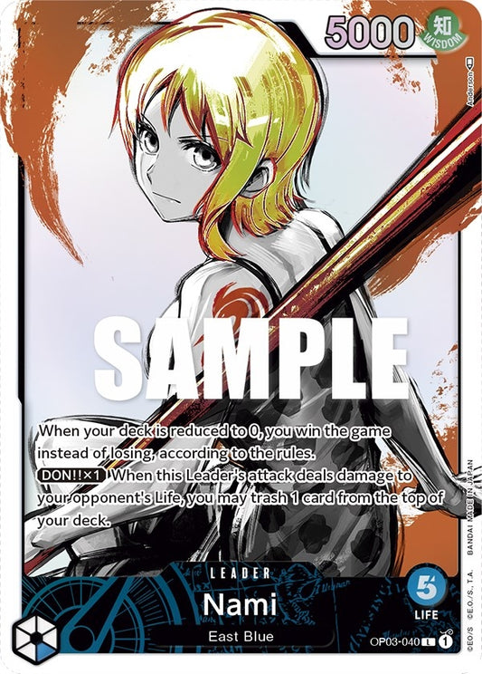 Image for Nami (040) (Alternate Art) - One Piece Card Game