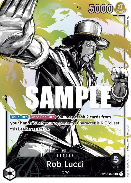 Image for Rob Lucci (076) (Alternate Art) - One Piece Card Game