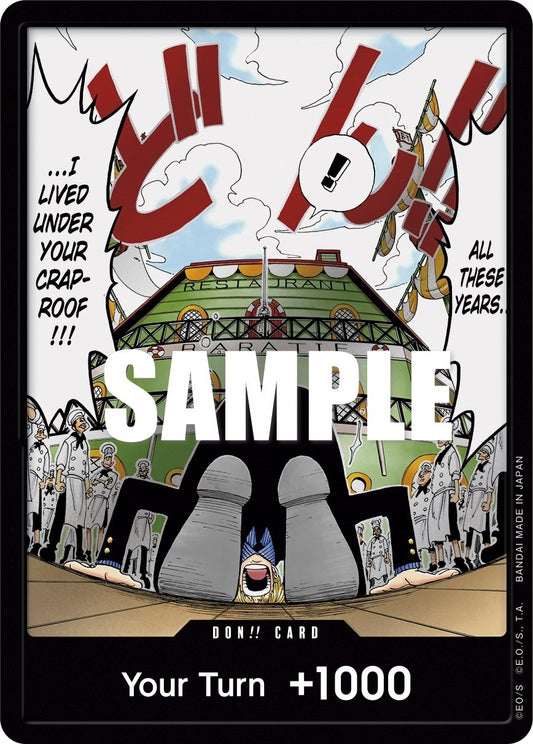 Image for DON!! Card (Alternate Art) - One Piece Card Game