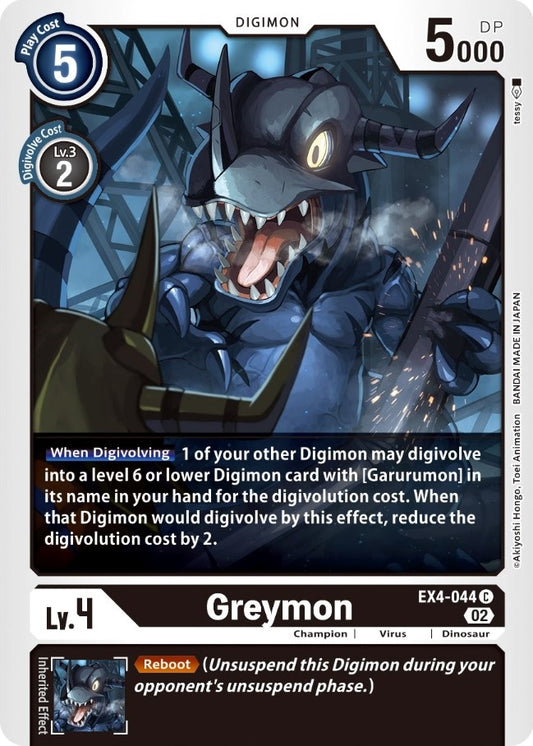 Image for Greymon - EX4-044 - Digimon Card Game