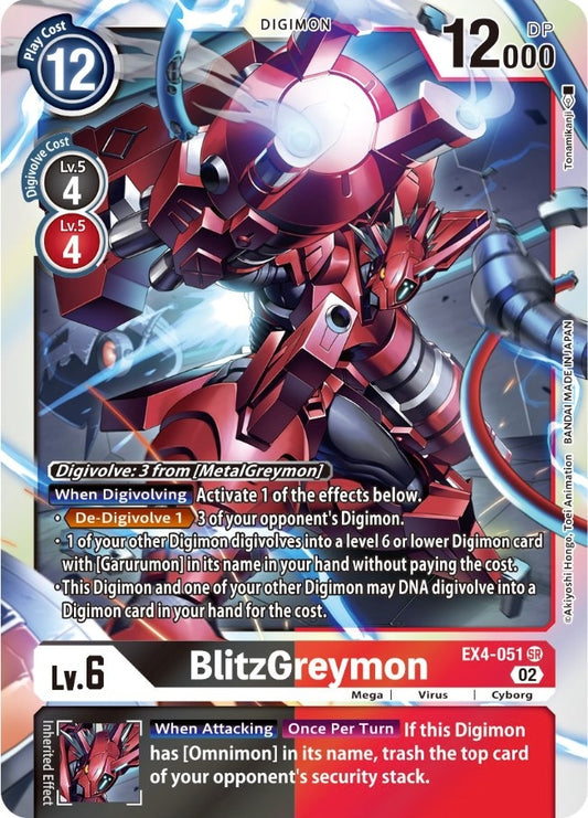 Image for BlitzGreymon - Digimon Card Game