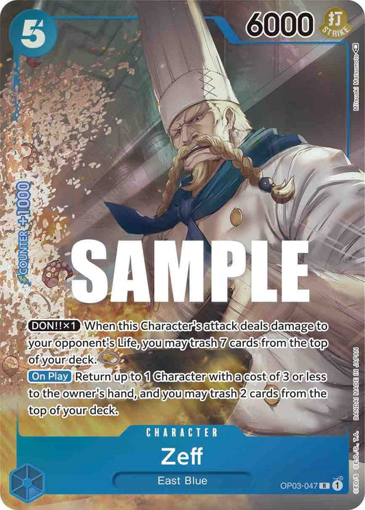 Image for Zeff (Alternate Art) - One Piece Card Game