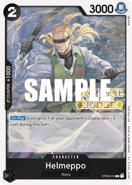 Image for Helmeppo (Judge) - One Piece Card Game