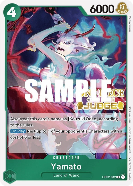 Image for Yamato (Judge) - One Piece Card Game